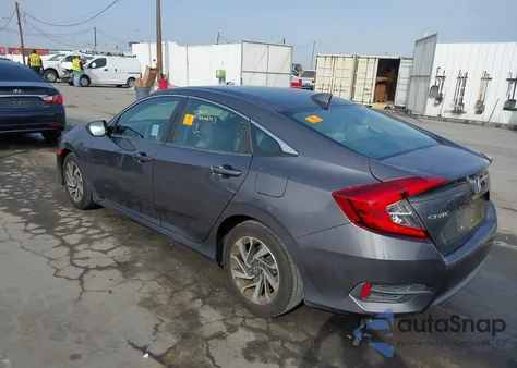 2017 Honda Civic Ex из США, поврежденный, VIN 2HGFC2F76HH541502